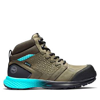 Timberland PRO Reaxion Comp Toe - Olivovo Zelene Pracovne Cizmy Damske, TB0561B